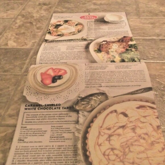 2/$20 2015 Milk Recipe Calendar with over 20 Recipes from Canada New - Picture 2 of 3